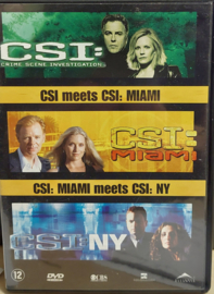 CSI meets CSI Miami meets CSI NY (dvd tweedehands film)