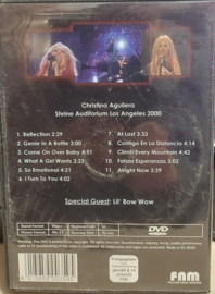 Christina Aguilera - Live in Shrine Auditorium Los Angeles 2000 (dvd tweedehands film)