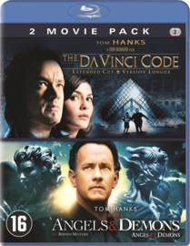 2 in 1 The Da Vinci Code plus Angels and Demons import (blu-ray tweedehands film)