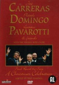 Send round the song met Pavarotti, Carreras en Domingo (dvd tweedehands film)