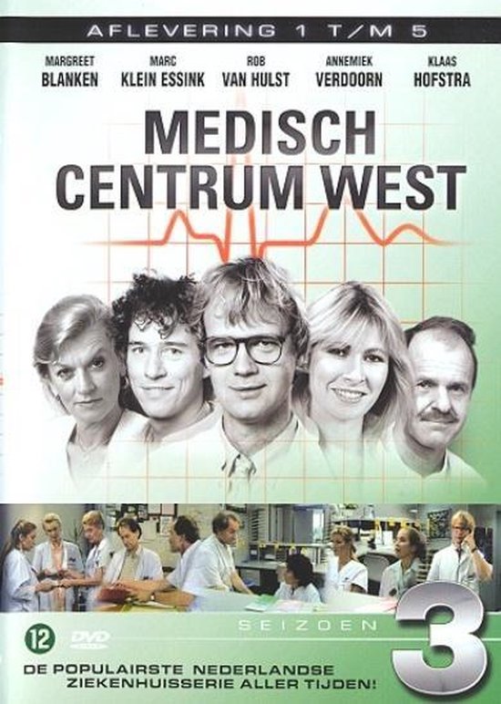 Medisch centrum west seizoen 3 aflevering 1-5 (dvd tweedehands film)