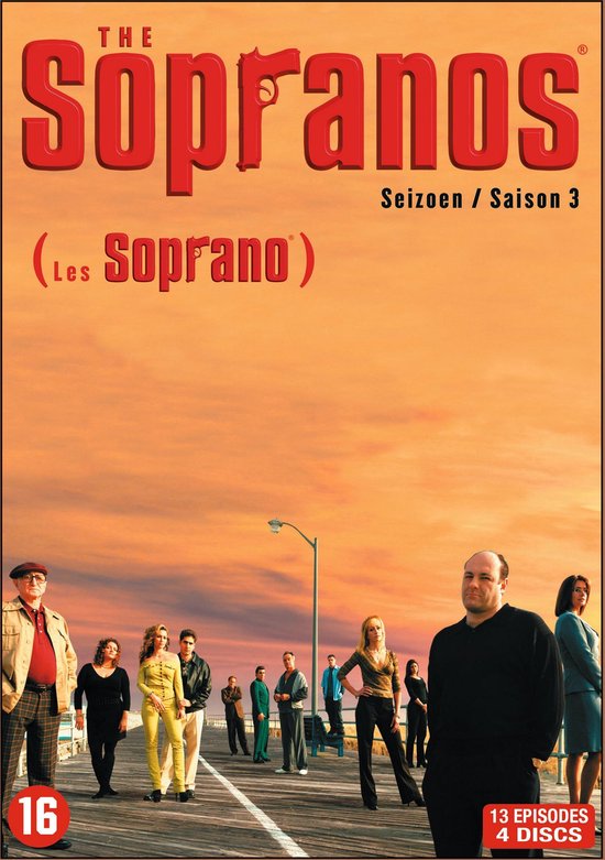 The Sopranos seizoen 3 (dvd tweedehands film)