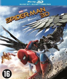 Marvel Spider-Man Homecoming 3D en 2D (blu-ray tweedehands film)
