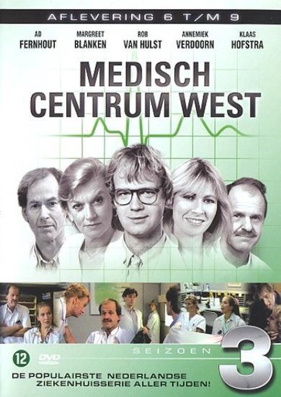 Medisch centrum west seizoen 3 aflevering 6-9 (dvd tweedehands film)