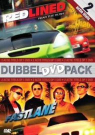 Red lined en Fastlane dubbel pack (dvd tweedehands film)