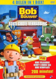 Bob de Bouwer Bobs Grote Verrassing plus 3 andere dvd's (dvd tweedehands film)