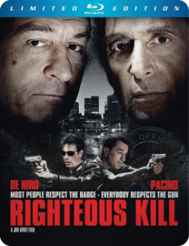 Righteous Kill steelbook (blu-ray tweedehands film)