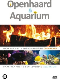 Openhaard en Aquarium (dvd nieuw)