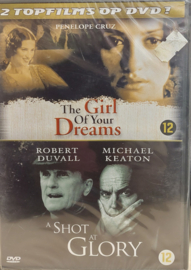 2 films in 1 dvd a shot at glory en the girl of your dreams (dvd nieuw)