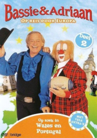 Bassie en Adriaan - Op Reis Door Europa 2 Wales en Portugal (dvd tweedehands film)