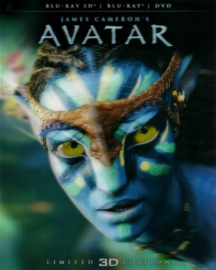 James Cameron Avatar 3D 2D en dvd (blu-ray tweedehands film)