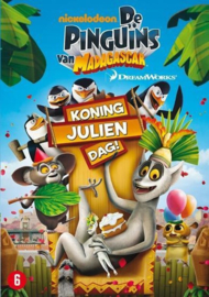 De Pinguins Van Madagascar - Koning Julien Dag (dvd tweedehands film)