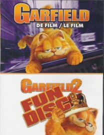 Garfield 1 en Garfield fun disc (dvd tweedehands film)