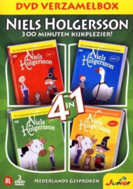 Niels Holgersson deel 1 tot en met 4 (dvd tweedehands film)