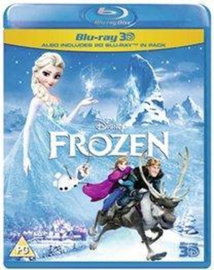 Disney Frozen import 3D en 2D (blu-ray tweedehands film)