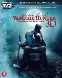 Vampire Hunter Abraham Lincoln 2D 3D plus dvd (Blu-ray tweedehands film)