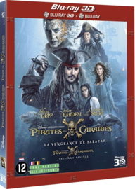 Disney Pirates of the Caribbean 5- Salarzars Revenge 3D en 2D (blu-ray tweedehands film)