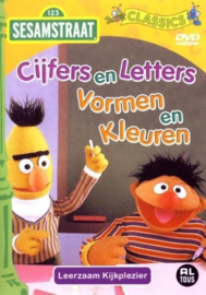 Sesamstraat cijfers and letters - vormen and kleuren (dvd tweedehands film)