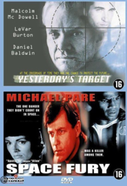 2 films op 1 dvd Yesterdays Target en Space Fury (dvd nieuw)