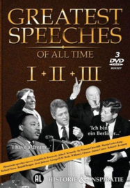 Greatest speeches of all time 1-3 (dvd tweedehands film)