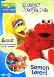 Sesamstraat eerste stapjes samen beginnen (dvd tweedehands film)