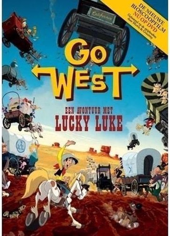 Go West - Lucky Luke (dvd nieuw)