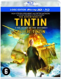 The adventures of Tintin the secret of the unicorn 3D en 2D (blu-ray tweedehands film)