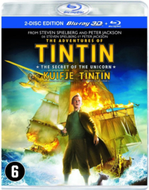 The adventures of Tintin - the secret of the unicorn 3D en 2D (blu-ray nieuw)