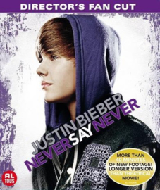 Justin Bieber Never say never (blu-ray tweedehands film)