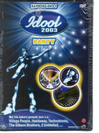 idool 2003 - party - karaoke dvd 1 (dvd nieuw)