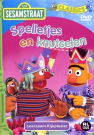 Sesamstraat spelletjes en knutselen (dvd tweedehands film)