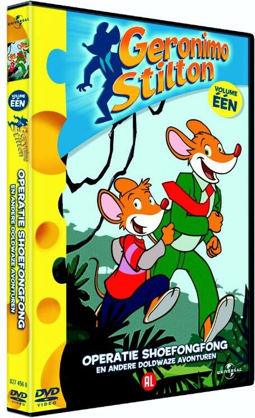 Geronimo Stilton volume 1 operatie shoefongfong (dvd nieuw)
