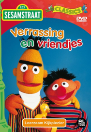 Sesamstraat verrassing en vriendjes (dvd tweedehands film)