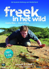 Freek in het wild Costa Rica en Zuid Afrika (dvd tweedehands film)