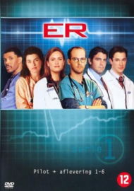 E.R. seizoen 1 pilot en aflevering 1-6 (dvd tweedehands film)