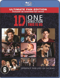 1D One Direction This is Us ex-rental (blu-ray tweedehands film)