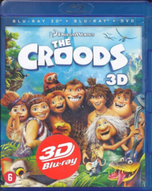 The Croods 3D-2D en dvd (blu-ray nieuw)
