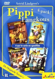 Pippi langkous tv-serie 4-pack (dvd tweedehands film)