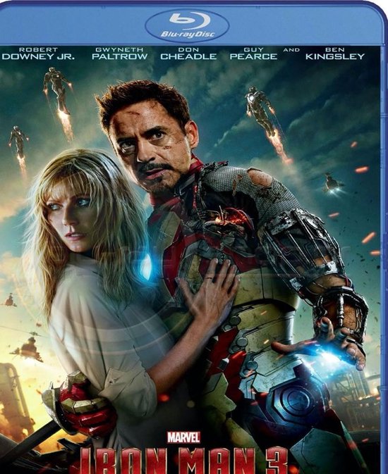 Iron man 3 (blu-ray nieuw)