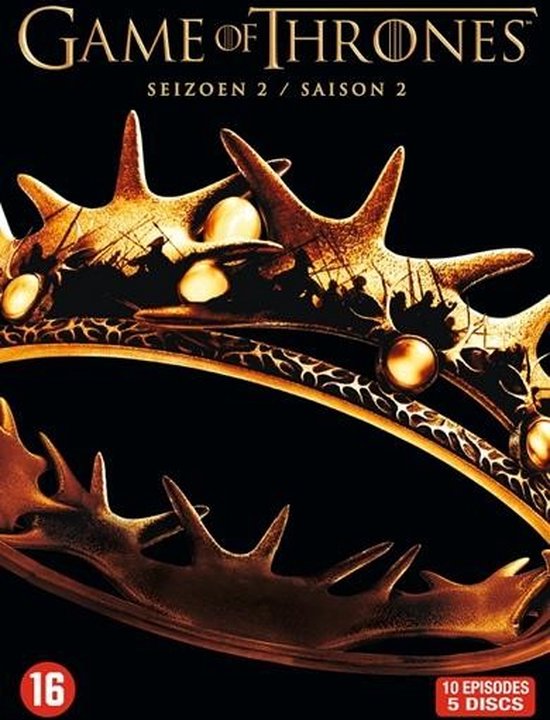 Game of thrones seizoen 2 (dvd nieuw)