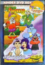 Pinokkio en Aladdin (dvd tweedehands film)