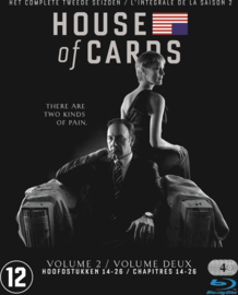 House of Cards Seizoen 2 (blu-ray tweedehands film)