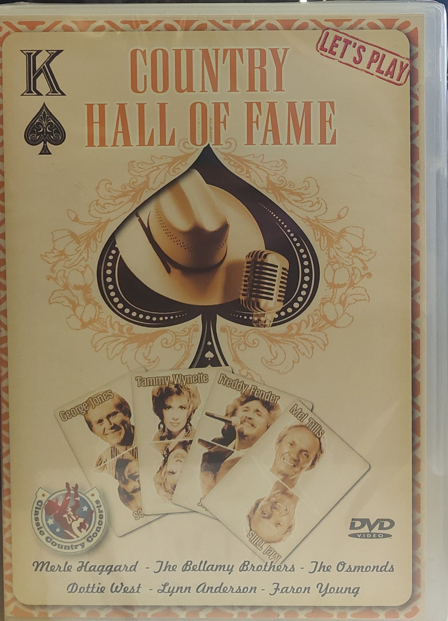 Country hall of fame (dvd nieuw)