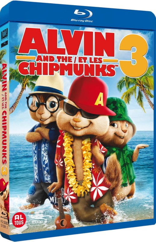 Alvin and the chipmunks 3 (blu-ray tweedehands film)