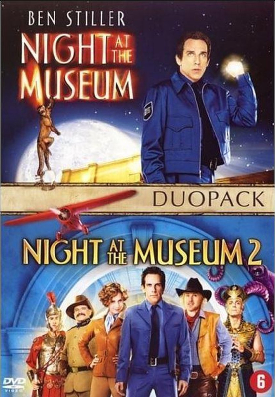 Night at the museum 1 and 2 (dvd nieuw)