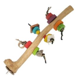 Zitstok met speelgoed L