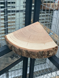 Houten  hoek plateau S