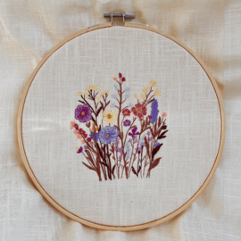 Borduurring | bloemen motief