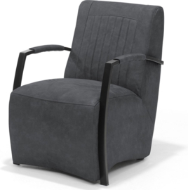 Fauteuil Oliver - Cowboy Stof - Antraciet