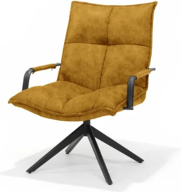 Draaifauteuil Floris - Velvet - Gold